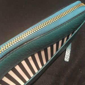 Kate Spade teal colored wallet